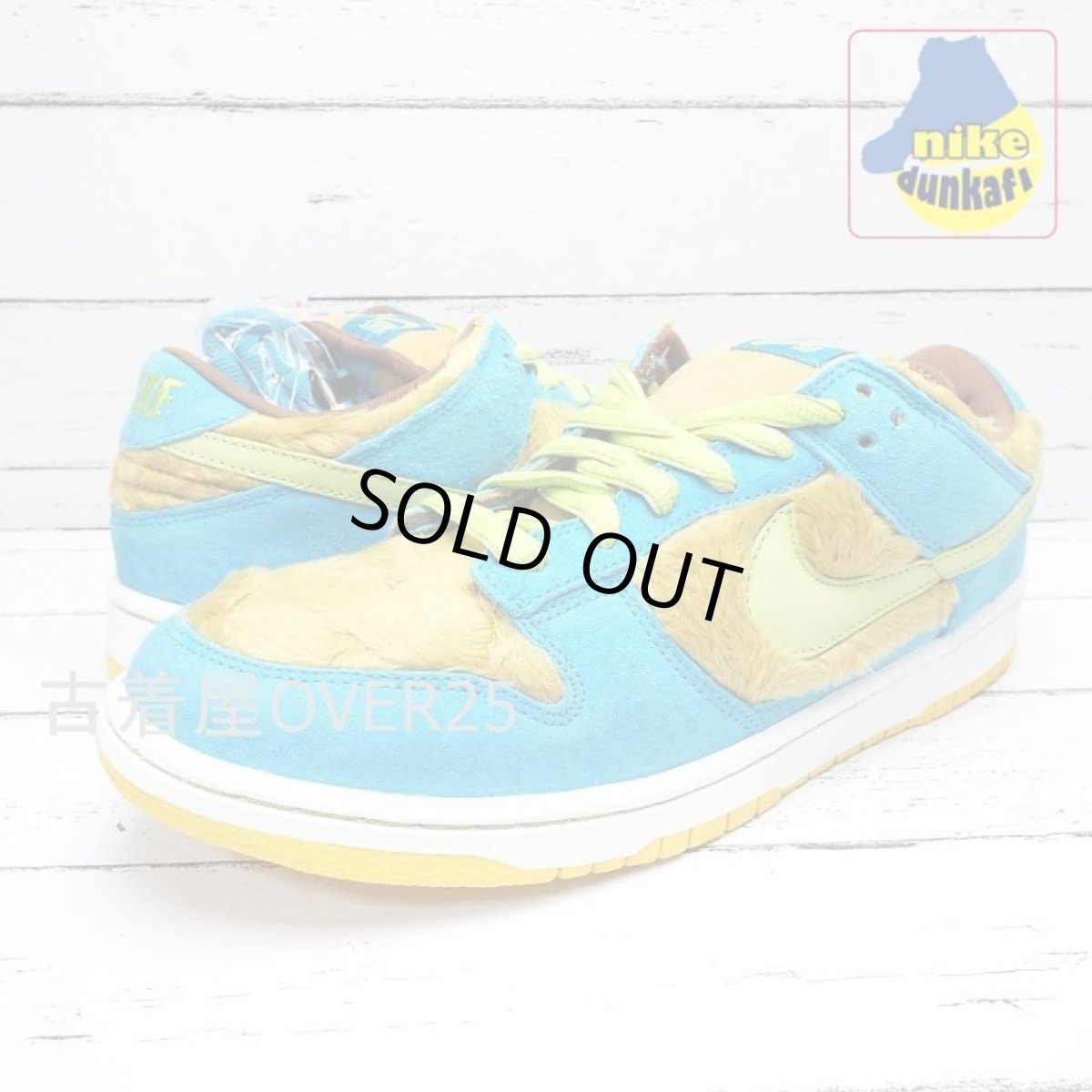 画像3: 313170-731｜コレクターコンディション 未使用 2006年製　Nike Dunk SB Low Baby Bear　 medicom BE@RBRICK ｜サイズ：US10 (28cm) (3)