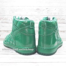 画像5: 321762-331｜2008年製｜NIKE　DUNK　HIGH　SUPREME　Olympic“北京オリンピック　グリーンパテント　キルティング”モデル｜サイズ：US9.5(27.5cm） (5)