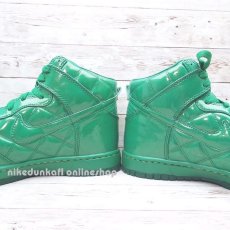 画像6: 321762-331｜2008年製｜NIKE　DUNK　HIGH　SUPREME　Olympic“北京オリンピック　グリーンパテント　キルティング”モデル｜サイズ：US9.5(27.5cm） (6)