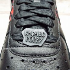 画像8: 未使用｜2019製　KARABO POPPY（カラボポピー） × NIKE BY YOU　AIR FORCE1　ブラックデザインモデル｜US10.5(28.5cm）｜エアフォースワン　ロー (8)