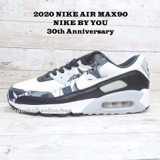 画像1: 未使用　2020年製　Nike AIR MAX90 NIKE BY YOU 30周年記念モデル サイズ：US9 （27cm）UNLOCKED MULTI COLOR  マックス エアマックス スニーカー メンズ ナイキ (1)
